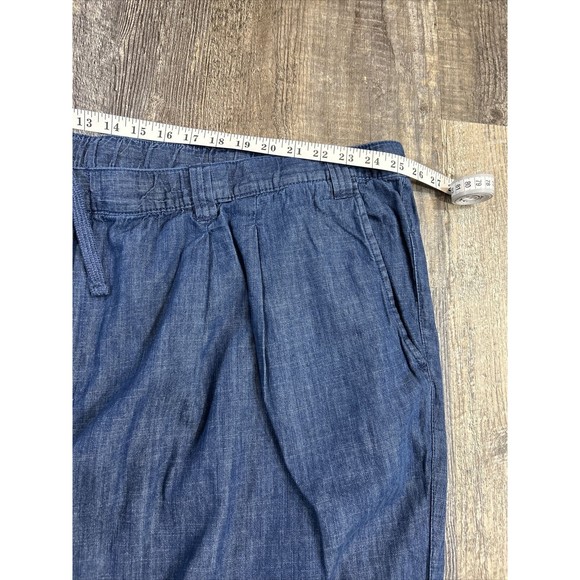 KingSize Men's 4XLB 38 Big Pants Blue Elastic WaistPockets Button Zipper - Picture 7 of 10